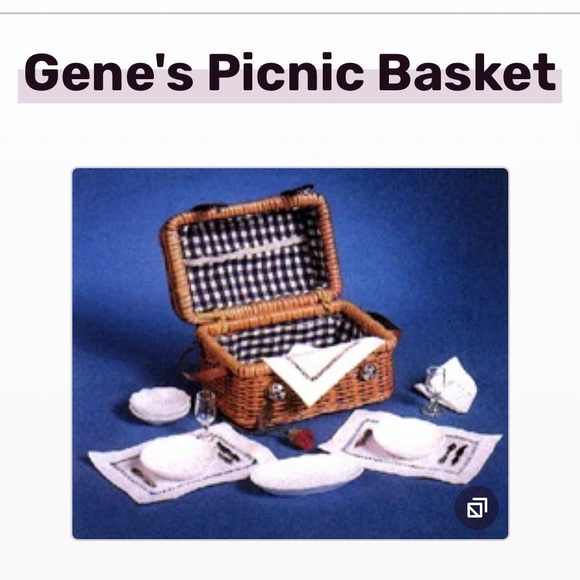 Gene’s Picnic Basket - for Gene Marshall - Picture 2 of 8